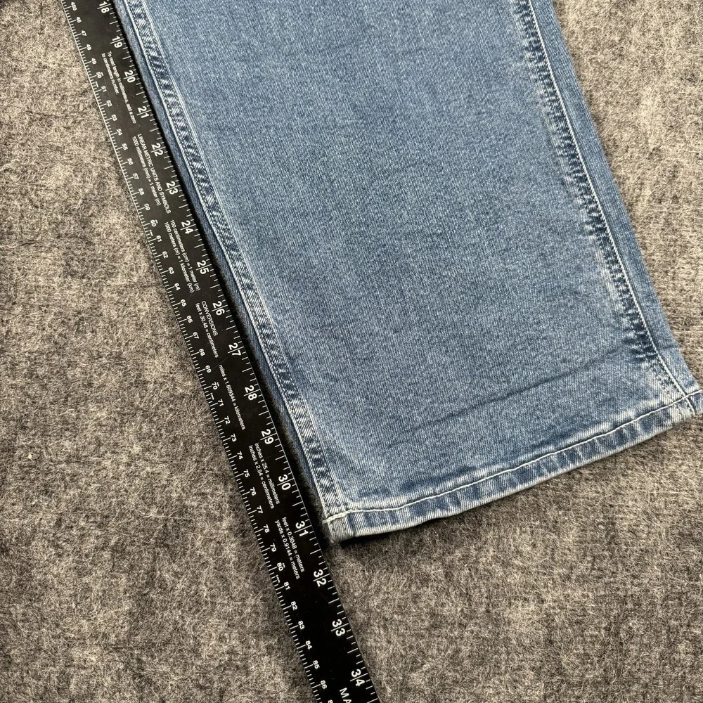 Uniqlo Denim Work Pants XL 36-39 Light Wash Stretch Carpenter Utility Jeans
